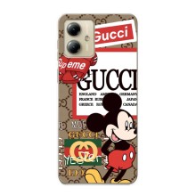 Чехол Disney Mouse Motorola MOTO G14 (PREMIUMPrint) (Стильный Микки)