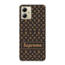 Чехол для Motorola MOTO G14 с картинкой Supreme (AlphaPrint)
