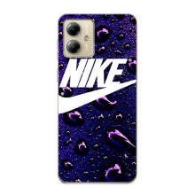 Чехол для Motorola MOTO G14 - с принтом Найк (AlphaPrint) (Найк принт)