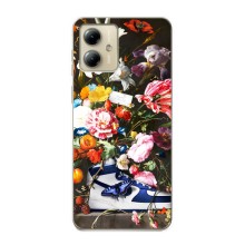 Чехол для Motorola MOTO G14 - с принтом Найк (AlphaPrint) (Стиль Найк)