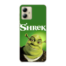 Чехол с мультфильмом Шрек на Motorola MOTO G14 – Шрек