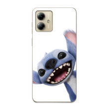 Чехол с принтом Стич на Motorola MOTO G14 (Стич)