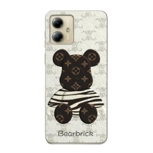 Крутые Чехлы Луи Виттон для Motorola MOTO G14 (AlphaPrint) (Медведь LV)