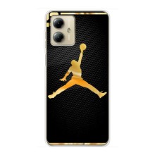 Силиконовый Чехол Nike Air Jordan на Моторола Мото Джи 14 – Джордан 23