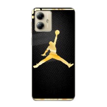 Силиконовый Чехол Nike Air Jordan на Моторола Мото Джи 14 (Джордан 23)