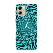 Силиконовый Чехол Nike Air Jordan на Моторола Мото Джи 14 (Jordan)