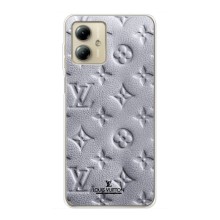 Текстурный Чехол Louis Vuitton для Моторола Мото Джи 14 – Белый ЛВ