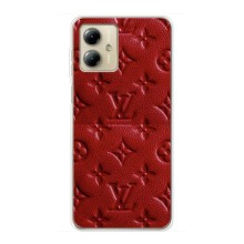 Текстурний Чохол Louis Vuitton для Моторола Мото джі 14 – Червоний ЛВ