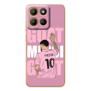 Чехлы Лео Месси в Майами на Motorola Moto G15 Power – GOAT MESSI