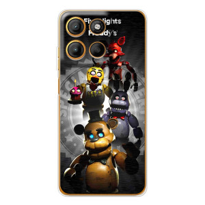 Чехлы Пять ночей с Фредди для Морора Мото G15 Пауэр (Пять ночей)