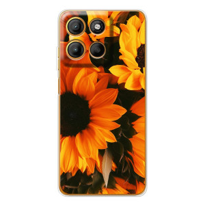 Чехлы с картинкой Подсолнухов для Морора Мото G15 Пауэр