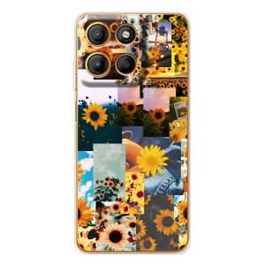 Чехлы с картинкой Подсолнухов для Морора Мото G15 Пауэр – Подсолнуховый дизайн