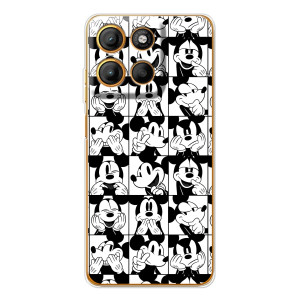 Чехлы с принтом Микки Маус на Motorola Moto G15 Power – Коллаж Микки Маус