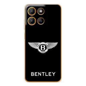 Чехлы с тематикой "Крутые машины" на Motorola Moto G15 Power (Logo Bentley)