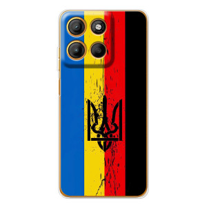 Чохли УПА (Червоно-Чорний) на Motorola Moto G15 Power – Прапор УПА