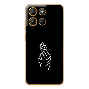 Чехлы (Знак сердечка) на Motorola Moto G15 Power – Знак Сердечка