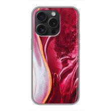 Чехол для graagos Moto G15 Power - с принтом (Дизайнерские) (AlphaPrint) (Мрамор красный)