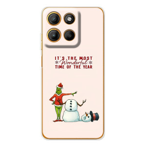 Чехол ГРИНЧ для Морора Мото G15 Пауэр (Злой Гринч)