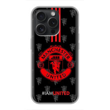 Чехол Манчестер Юнайтед для graagos Moto G15 Power (AlphaPrint) (лого МЮ)