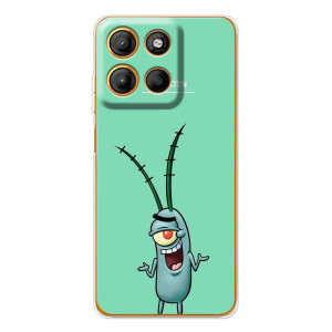 Чехол с картинкой "Одноглазый Планктон" на Motorola Moto G15 Power (Планктон)