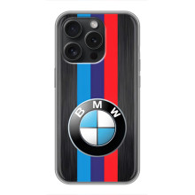 Чехол для graagos Moto G15 Power - с принтом БМВ (AlphaPrint) (Лого BMW)