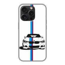 Чехол для graagos Moto G15 Power - с принтом БМВ (AlphaPrint) (Машина БМВ)