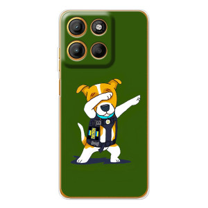 Чехол с принтом Собаки Патрон для Motorola Moto G15 Power (Собака Патрон)