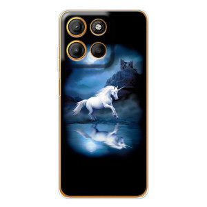 Чехол Unicorn на Motorola Moto G15 Power – Единорог