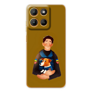 Чехол с принтом для Motorola Moto G15 Power – ЗСУ Патрон