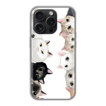 Чехол с милыми котиками на Мотора Мото Ги 15 Павер – Черно-белые котики