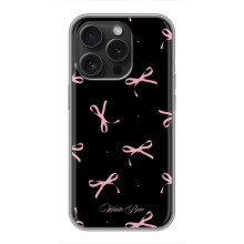 Чохол з бантиками на МотораOLA Мото Г15 Пауер – Банти на чорному