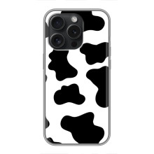 Чехол с принтом коровы на graagos Moto G15 Power (Черный принт)