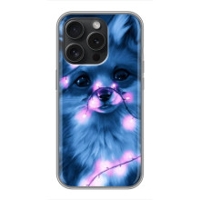 Чехол с принтом лисички на Мотора Мото Ги 15 Павер – Лисица с гирляндой