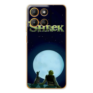 Печатный чехол с принтом Шрек для Motorola Moto G15 Power – Shrek
