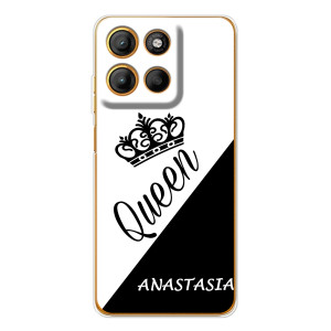 Именные  Женские Чехлы для Motorola Moto G15 Power – ANASTASIYA