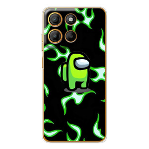 Чехол "Амонг Ас" для Морора Мото G15 Пауэр – Яркий игрок