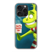 Рождественские Чехлы для Motorola Moto G15 Power (VPrint) (Зеленый Гринч)