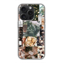 Рождественские, Праздничные Чехлы для graagos Moto G15 Power (Рождественский коллаж)