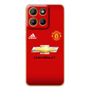 Силіконові Чохли з принтом Футбол на Motorola Moto G15 Power – Man United