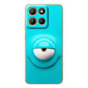 Силиконовые Чехлы (смешные стикеры) для Motorola Moto G15 Power – Одноглазик
