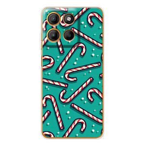 Силиконовый бампер на рождество для Motorola Moto G15 Power