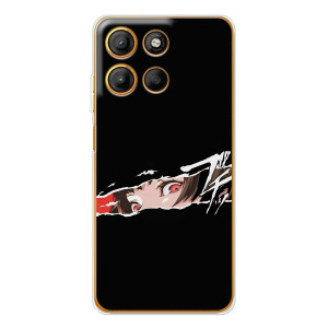 Силиконовые чехлы с глазами Anime для Морора Мото G15 Пауэр