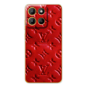 Текстурный Чехол Louis Vuitton для Морора Мото G15 Пауэр – Красный ЛВ