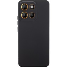 Чехол Silicone Cover Lakshmi Full Camera (AA) для Motorola Moto G15 4G – Черный