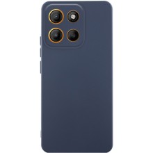 Чехол Silicone Cover Lakshmi Full Camera (AA) для Motorola Moto G15 4G – Синий