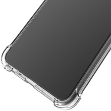 TPU чехол GETMAN Ease logo усиленные углы Full Camera для Motorola Moto G15 4G – Прозрачный