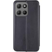 Кожаный чехол-книжка Classy для Motorola Moto G15 4G – Черный
