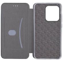 Кожаный чехол-книжка Classy для Motorola Moto G15 4G – Черный