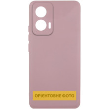 Чехол Silicone Cover Lakshmi Full Camera (AAA) для Motorola Moto G15 4G – Розовый