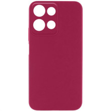 Чехол Silicone Cover Ummi Lakshmi Full Camera (AA) для Motorola Moto G15 4G – Бордовый